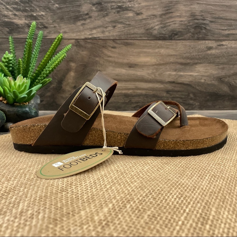 NIB White Mountain Gracie Footbed Thong Sandal - Picture 7 of 13